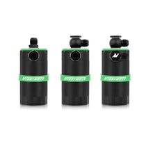 Load image into Gallery viewer, Mishimoto Universal Baffled Oil Catch Can - Green Oil Catch Cans Mishimoto

