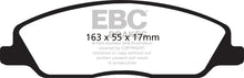 Load image into Gallery viewer, EBC 10-14 Ford Mustang 3.7 Redstuff Front Brake Pads Brake Pads - Performance EBC   

