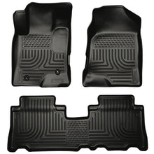 Load image into Gallery viewer, Husky Liners 12-13 Chevrolet Captiva Sport Weatherbeater Series Black Front &amp; 2nd Seat Floor Liners Floor Mats - Rubber Husky Liners
