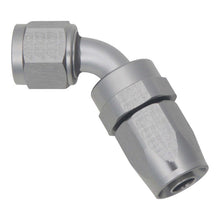 Load image into Gallery viewer, DeatschWerks 8 AN Female Flare Swivel 60-degree Hose End CPE - Anodized DW Titanium Fittings DeatschWerks
