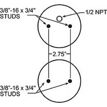 Load image into Gallery viewer, Firestone Ride-Rite Replacement Air Helper Spring Rear 267C 1.5 (W217607671) Air Springs Firestone
