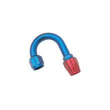 Load image into Gallery viewer, Russell Performance -6 AN Red/Blue 180 Degree Full Flow Hose End (1in Centerline Radius) Fittings Russell
