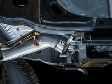 Load image into Gallery viewer, AWE Tuning 2021+ Ford Bronco 0FG Dual Rear Exit Exhaust w/Diamond Black Tips &amp; Bash Guard Catback AWE Tuning   
