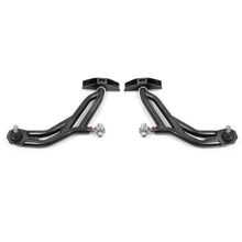Load image into Gallery viewer, BMR 10-14 Ford Mustang Adj. Lower A-Arms Delrin/Rod End w/ 19mm STD. Ball Joint - Black Hammertone Control Arms BMR Suspension
