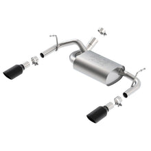 Load image into Gallery viewer, Borla 12-14 Jeep Wrangler JK 2/4Dr Rr Section ATAK Single Square Rlld Angle-Cut Black Chrome Exhaust Catback Borla
