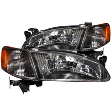 Load image into Gallery viewer, ANZO 1998-2000 Toyota Corolla Crystal Headlights Black Headlights ANZO
