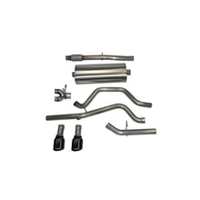 Load image into Gallery viewer, Corsa 2014-2019 C Sierra/Chevy Silv 1500 Crew Cab/Std. Bed 5.3L V8 Black Sport Dual Rear CB Exhaust Catback CORSA Performance
