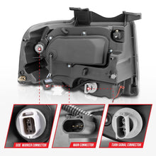 Load image into Gallery viewer, ANZO 2007-2014 Ford Expedition Projector Headlights Chrome Headlights ANZO
