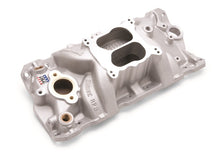 Load image into Gallery viewer, Edelbrock Manifold SBC 23-Degree Marine RPM 1955-1986 w/ Brass Intake Manifolds Edelbrock
