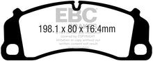 Load image into Gallery viewer, EBC 13-15 Porsche 911 (991) (Cast Iron Rotor only) 3.8 GT3 Yellowstuff Front Brake Pads Brake Pads - Performance EBC   
