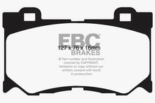 Load image into Gallery viewer, EBC 08-15 Infiniti G37 3.7 Greenstuff Front Brake Pads Brake Pads - Performance EBC   
