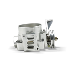 Load image into Gallery viewer, BLOX Racing 70mm Billet Throttle Body - Anodized Silver Throttle Bodies BLOX Racing
