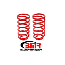 Load image into Gallery viewer, BMR 79-04 Ford Mustang (Ex. 99-04 Mustang Cobras w/ IRS) 1in Drop Rear Lowering Springs - Red Lowering Springs BMR Suspension
