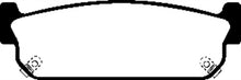 Load image into Gallery viewer, EBC 93-97 Infiniti J30 3.0 Redstuff Rear Brake Pads Brake Pads - Performance EBC   
