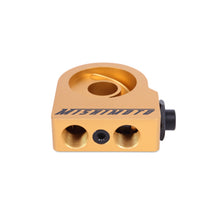 Load image into Gallery viewer, Mishimoto Thermostatic Gold M20 Oil Sandwich Plate Oil Filter Blocks Mishimoto
