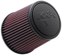 Load image into Gallery viewer, K&amp;N Universal Rubber Filter - Round Tapered 6in Base OD x 3in Flange ID x 6in H Air Filters - Universal Fit K&amp;N Engineering   
