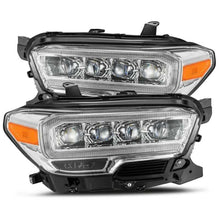 Load image into Gallery viewer, AlphaRex 16-20 Toyota Tacoma NOVA LED Projector Headlights Plank Style Chrome w/Activation Light Headlights AlphaRex
