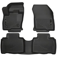 Load image into Gallery viewer, Husky Liners 2016 Lincoln MKX WeatherBeater Combo Black Floor Liners Floor Mats - Rubber Husky Liners
