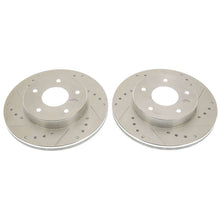 Load image into Gallery viewer, Power Stop 78-81 Pontiac Firebird Rear Evolution Drilled &amp; Slotted Rotors - Pair Brake Rotors - Slot &amp; Drilled PowerStop
