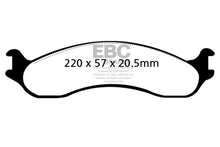 Load image into Gallery viewer, EBC 98-03 Dodge B250 B2500 Cargo 2500 Van 3/4 Ton Yellowstuff Front Brake Pads Brake Pads - Performance EBC   

