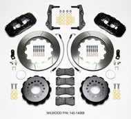Wilwood AERO4 Rear Kit 14.25in 2014-Up Challenger w/Lines Big Brake Kits Wilwood