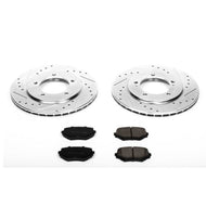 Power Stop 00-05 Suzuki Grand Vitara Front Z23 Evolution Sport Brake Kit Brake Kits - Performance D&S PowerStop   