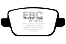 Load image into Gallery viewer, EBC 06+ Volvo S80 3.2 (300mm Front Rotors) Redstuff Rear Brake Pads Brake Pads - Performance EBC   
