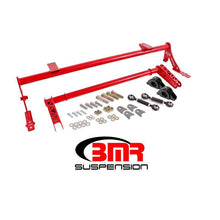 Load image into Gallery viewer, BMR 05-14 S197 Mustang Rear Bolt-On Hollow 35mm Xtreme Anti-Roll Bar Kit (Delrin) - Red Sway Bars BMR Suspension
