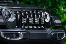 Load image into Gallery viewer, Diode Dynamics Jeep JL SS5 4-Pod CrossLink Grille Lightbar Kit Pro - White Combo Light Bars &amp; Cubes Diode Dynamics   
