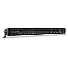 Load image into Gallery viewer, Go Rhino Xplor Blackout Series Dbl Row LED Light Bar (Side/Track Mount) 32in. - Blk Light Bars &amp; Cubes Go Rhino   

