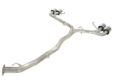 Load image into Gallery viewer, aFe Takeda 3in SS Exhaust Cat-Back 09-14 Nissan GTR V6 3.8L Polished Tips Catback aFe
