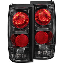 Load image into Gallery viewer, ANZO 1982-1994 Chevrolet S-10 Taillights Black Tail Lights ANZO
