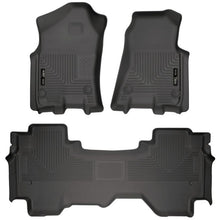 Load image into Gallery viewer, Husky Liners 19 Dodge Ram 1500 Quad Cab Weatherbeater Black Front &amp; 2nd Seat Floor Liners Floor Mats - Rubber Husky Liners
