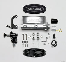 Load image into Gallery viewer, Wilwood HV Tandem M/C Kit w L/H Bracket &amp; Prop Valve - 7/8in Bore Ball Burn.-W/Push Brake Master Cylinder Wilwood
