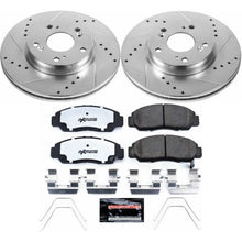 Load image into Gallery viewer, Power Stop 12-15 Honda Civic Front Z26 Street Warrior Brake Kit Brake Kits - Performance D&amp;S PowerStop   
