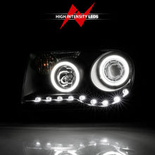 Load image into Gallery viewer, ANZO 2005-2010 Chrysler 300C Projector Headlights w/ Halo Black (CCFL) G2 Headlights ANZO
