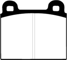 Load image into Gallery viewer, EBC 68-72 Alfa Romeo 1750 1.75 Greenstuff Front Brake Pads Brake Pads - Performance EBC   
