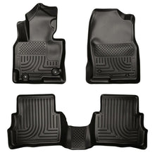 Load image into Gallery viewer, Husky Liners 2013 Mazda CX-5 WeatherBeater Combo Black Floor Liners Floor Mats - Rubber Husky Liners
