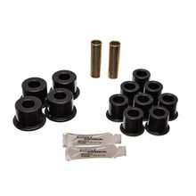 Load image into Gallery viewer, Energy Suspension Amigo Rear Spring Bushings - Black Bushing Kits Energy Suspension
