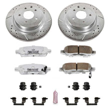 Load image into Gallery viewer, Power Stop 08-12 Infiniti EX35 Rear Z26 Street Warrior Brake Kit Brake Kits - Performance D&amp;S PowerStop   
