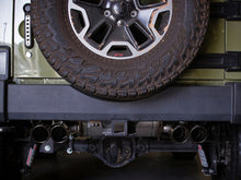Load image into Gallery viewer, aFe Vulcan Series 2.5in 304 SS Axle-Back Exhaust Black 07-18 Jeep Wrangler (JK) V6-3.6/3.8L Axle Back aFe
