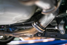 Load image into Gallery viewer, MBRP 15-19 Subaru WRX 2.0L/STI 2.5L 2.5in Dual Split Rear Exit w/ 3.5in CF Tips - T304 Axle Back MBRP
