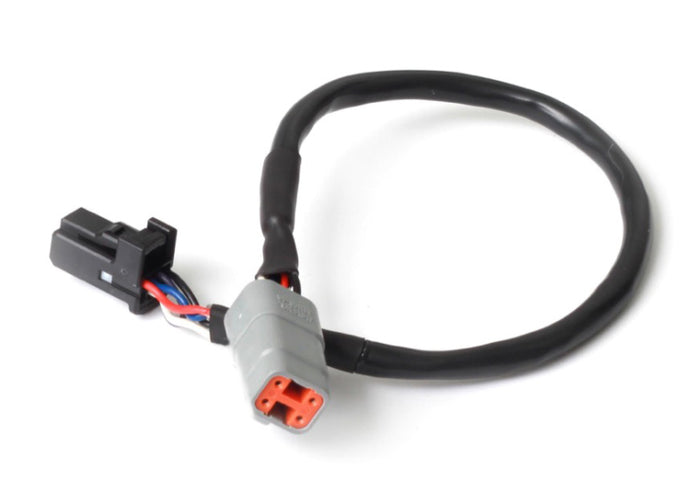 Haltech Elite CAN Cable DTM-4 to 8 Pin Black Tyco 150mm (6in) Wiring Connectors Haltech