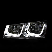 Load image into Gallery viewer, ANZO 2003-2006 Chevrolet Silverado 1500 Projector Headlights w/ U-Bar Chrome Headlights ANZO
