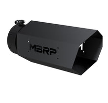 Load image into Gallery viewer, MBRP Universal Hex Tip 5in Inlet 16in length w/o Logo - Black Coated Tips MBRP
