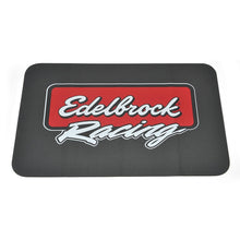 Load image into Gallery viewer, Edelbrock Racing Fender Cover - PVC Foam Mat - 2 Color Printed Edelbrock Racing Logo Hardware Kits - Other Edelbrock
