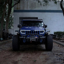 Load image into Gallery viewer, Oracle VECTOR Series Full LED Grille - Jeep Wrangler JL/JT - NA SEE WARRANTY Light Accessories and Wiring ORACLE Lighting
