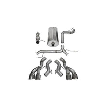 Load image into Gallery viewer, Corsa 2012-2014 Cadillac Escalade DUB 6.2L V8 Polished Sport Cat-Back Exhaust Catback CORSA Performance
