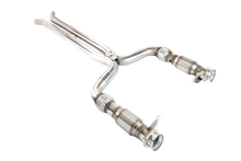 Load image into Gallery viewer, Kooks 2015+ Ford Mustang GT350 5.2L 3in x 2-3/4in Cat SS X-Pipe Kooks HDR Req X Pipes Kooks Headers
