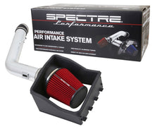 Load image into Gallery viewer, Spectre 11-14 Ford F250/350 V8-6.2L F/I Air Intake Kit - Polished w/Red Filter Cold Air Intakes Spectre

